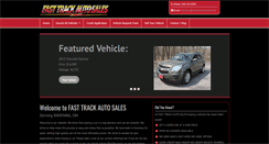 Desktop Screenshot of fasttrackautosales.com